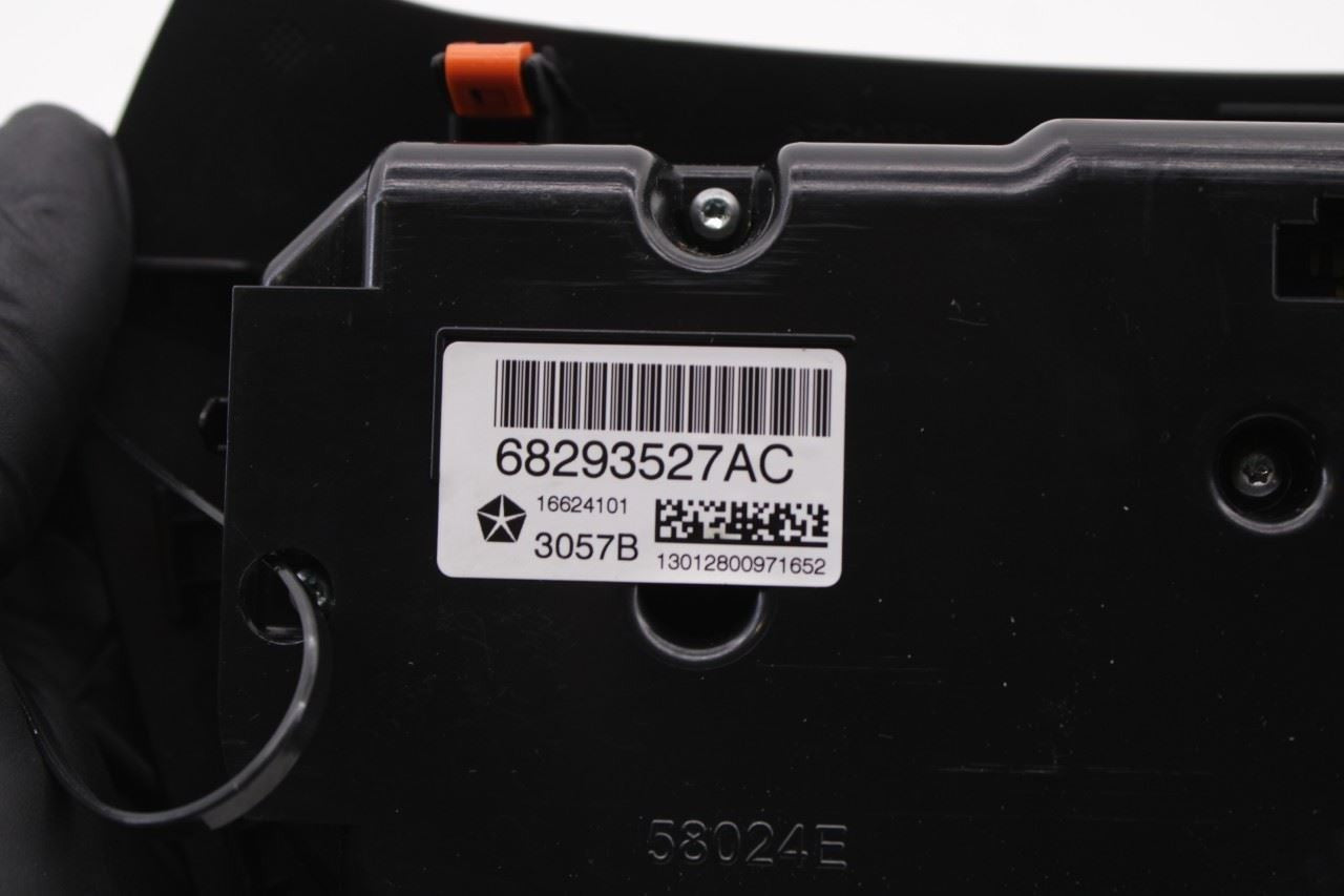 15-18 Jeep Cherokee Limited Dash Center Stack HVAC Controls Panel 68293527AC OEM - Alshned Auto Parts