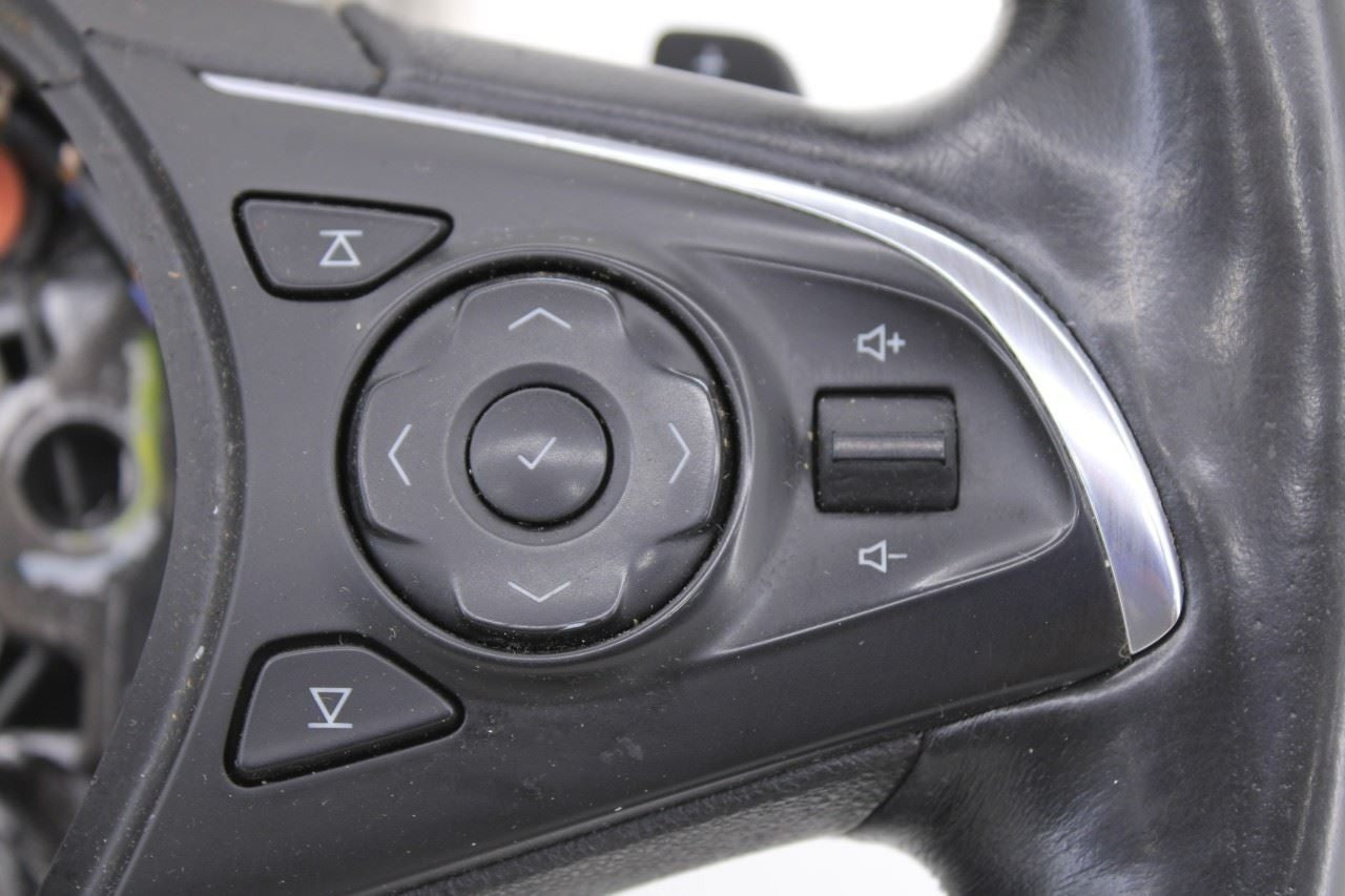 17-19 Buick LaCrosse Premium 3.6L AWD Steering Wheel Leather w/ Control Buttons - Alshned Auto Parts