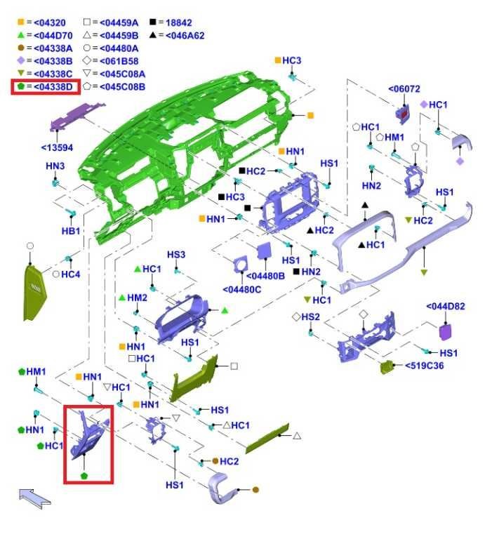 22-24 Ford Expedition MAX XLT Dash Left Headlight Switch Bezel ML3B15043D12CG - Alshned Auto Parts