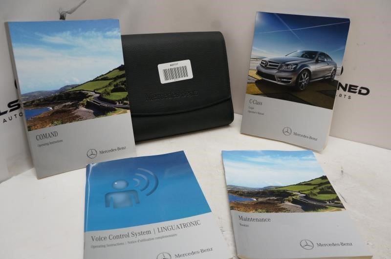 2011 Mercedes-Benz C63 AMG Coupe Operator's Manual Set with Case - Alshned Auto Parts