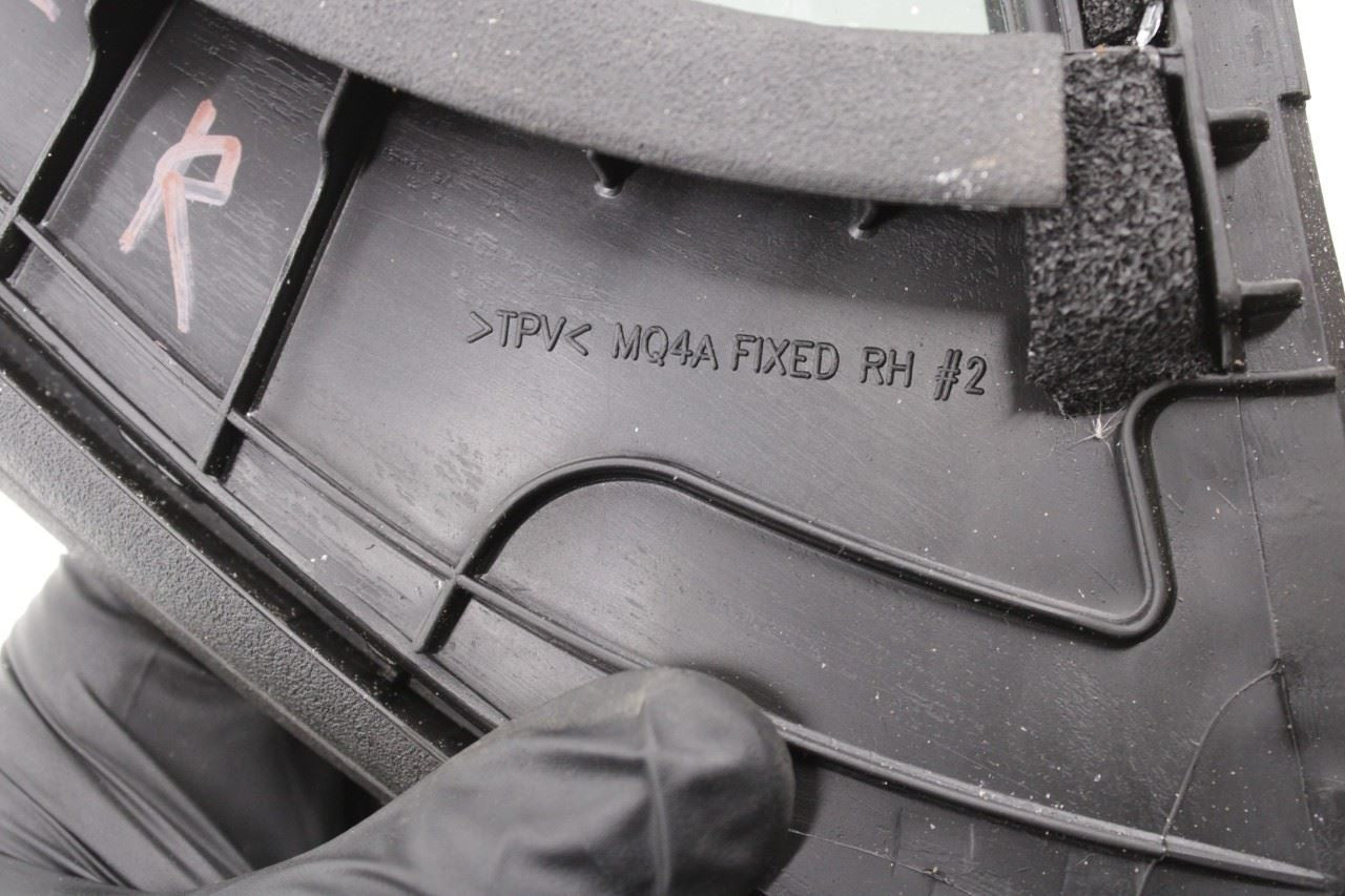 21-25 Kia Sorento XLine SX Prestige FR RH Door Fixed Vent Glass w/ Run Channel - Alshned Auto Parts