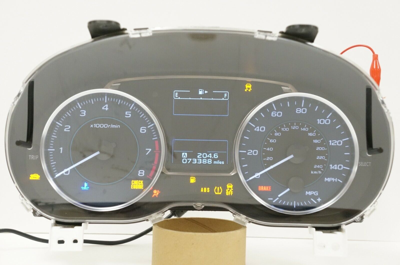 2015 Subaru XV Crosstrek Speedo Speedometer Cluster MPH 74K Miles OEM 85001FJ070 - Alshned Auto Parts