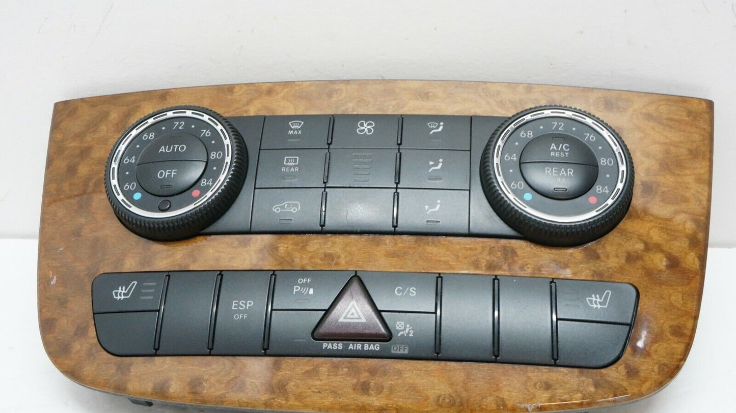 2009 Mercedes-Benz AC Heat Climate Control Panel OEM  A251-870-23-90 - Alshned Auto Parts