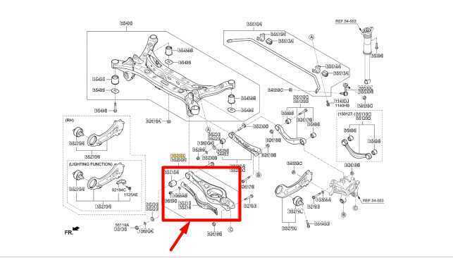 2015-2019 Hyundai Sonata Rear Right Suspension Lower Control Arm 55220-C2100 OEM - Alshned Auto Parts