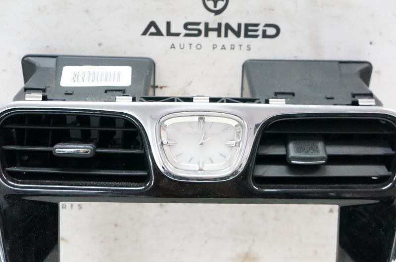 2011-2014 Chrysler 200 Radio Trim Bezel Air Vents & Clock 1229575X-01 OEM - Alshned Auto Parts