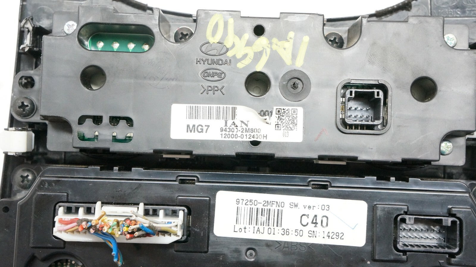 2013-2016 Hyundai Genesis AC Temp Climate Control Gauges OEM 97250-2MFN0 - Alshned Auto Parts