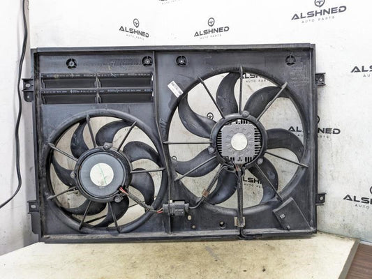 2014-18 Volkswagen Jetta Dual Radiator Cooling Fan Motor Assembly 1KM121205 OEM - Alshned Auto Parts