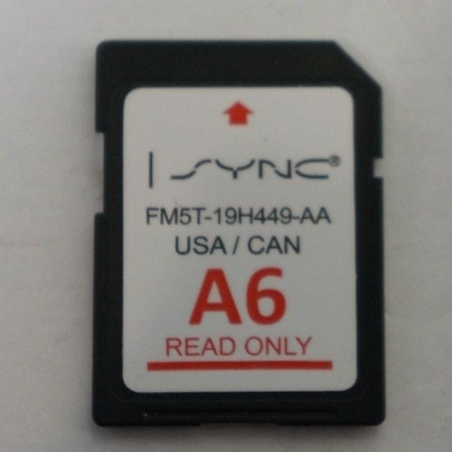 OEM A6 FM5T-19H449-AA 2015 Ford Escape Taurus Fusion Navigation SD CARD Map0