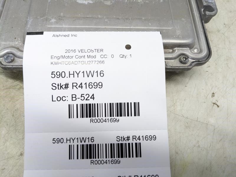 2015-2017 Hyundai Veloster 1.6L Engine Control Module ECU ECM 39125-2BFK5 OEM