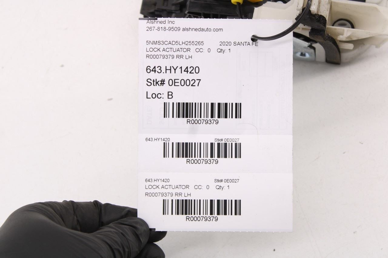 19-2023 Hyundai Santa Fe SEL Front Left Door Lock Latch Actuator 81310-S1000 OEM - Alshned Auto Parts