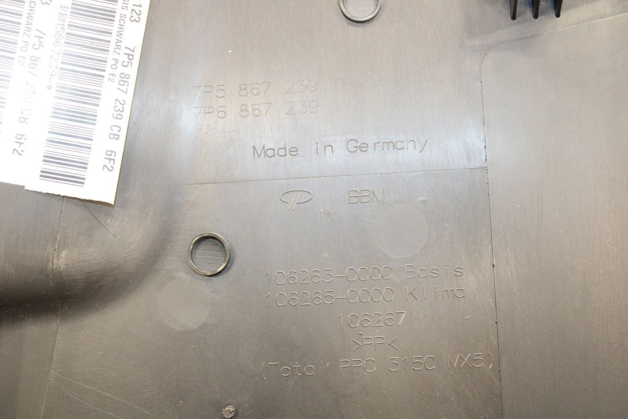 11-2018 Porsche Cayenne Platinum Left Center BPillar Upper Trim 958555239092W0 - Alshned Auto Parts