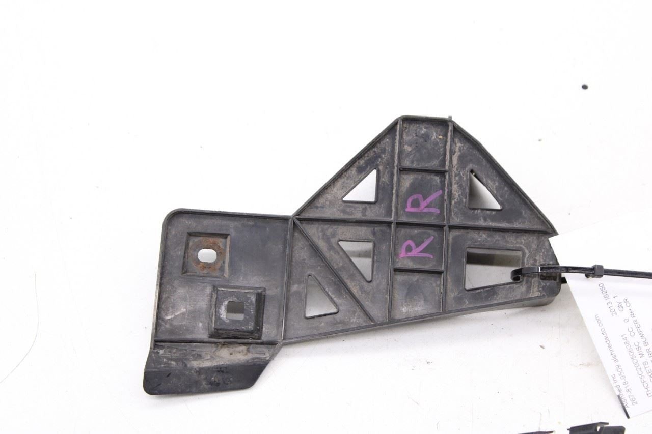 2006-13 Lexus IS250 Rear Bumper RH Side Support Mount Retainer Bracket Set of 3 - Alshned Auto Parts