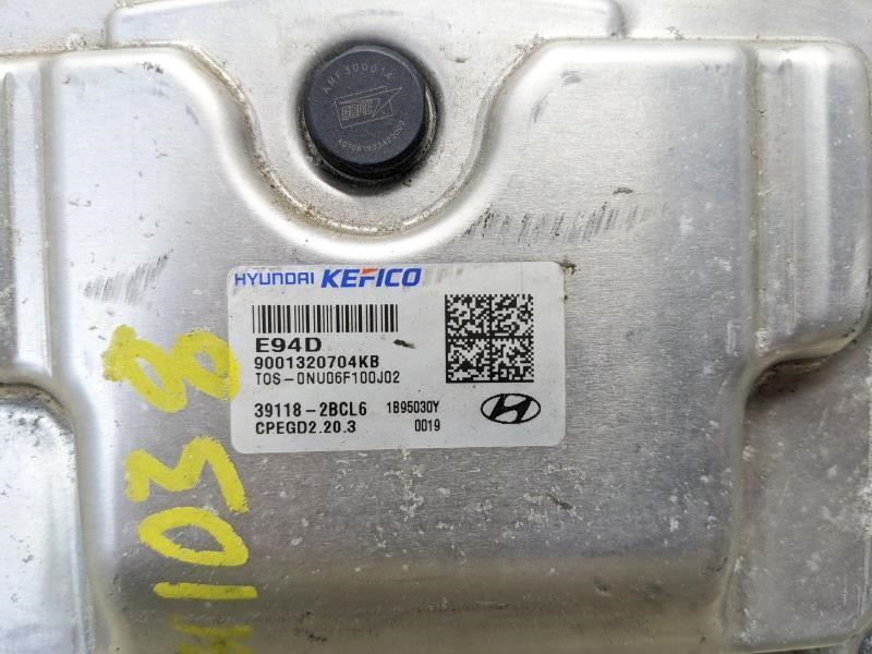 2018-2021 Hyundai Kona Engine Control Module ECU ECM 39118-2BCL6 OEM - Alshned Auto Parts