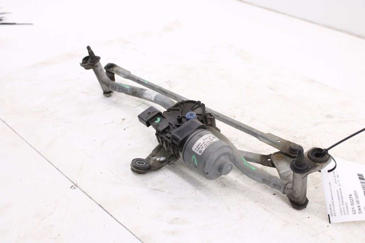 11-18 Volkswagen Jetta Sport FR Windshield Wiper Transmission Linkage w/ Motor6