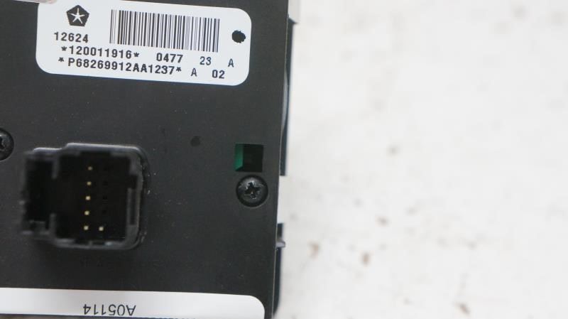 2014 Dodge Ram 1500 Front Dash Headlight Control Switch P68269912AA OEM - Alshned Auto Parts