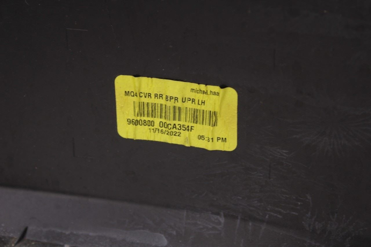 2016-2018 KIA Sorento EX Rear Bumper Cover 86650-C6000 OEM - Alshned Auto Parts