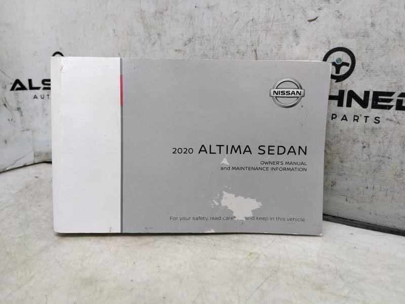 2020 Nissan Altima Sedan Owners Manual set OM20EA-0L34U0 OEM - Alshned Auto Parts