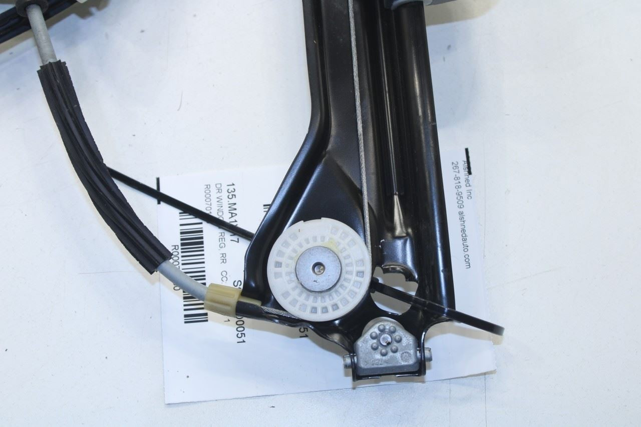 2017-18 Maserati Ghibli Rear Right Side Door Window Regulator w/ Motor 670030022 - Alshned Auto Parts