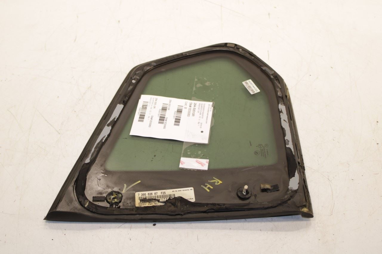 201117 BMW X3 xDrive28i Rear Right Side Quarter Window Glass 51377205628 *ReaD* - Alshned Auto Parts
