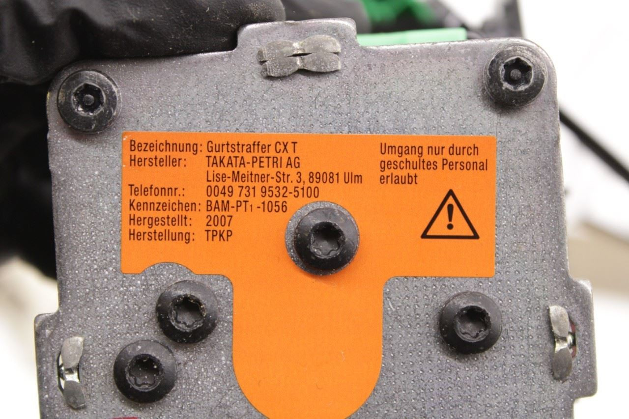 06-09 Mercedes-Benz CLK 350 3.5L RWD Front Driver Left Side Seat Belt Retractor - Alshned Auto Parts