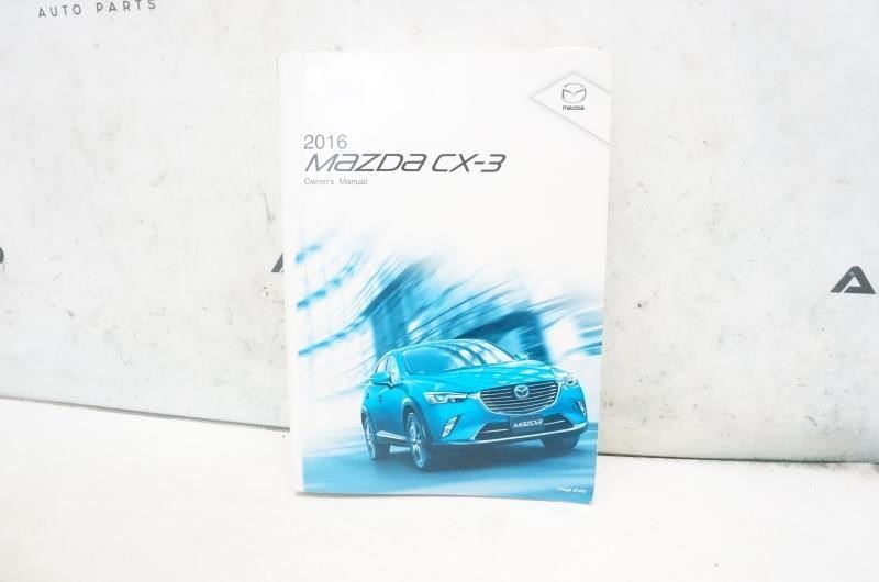 2016 Mazda CX-3 Owners Manual Only 8EH2-EA-15B OEM - Alshned Auto Parts