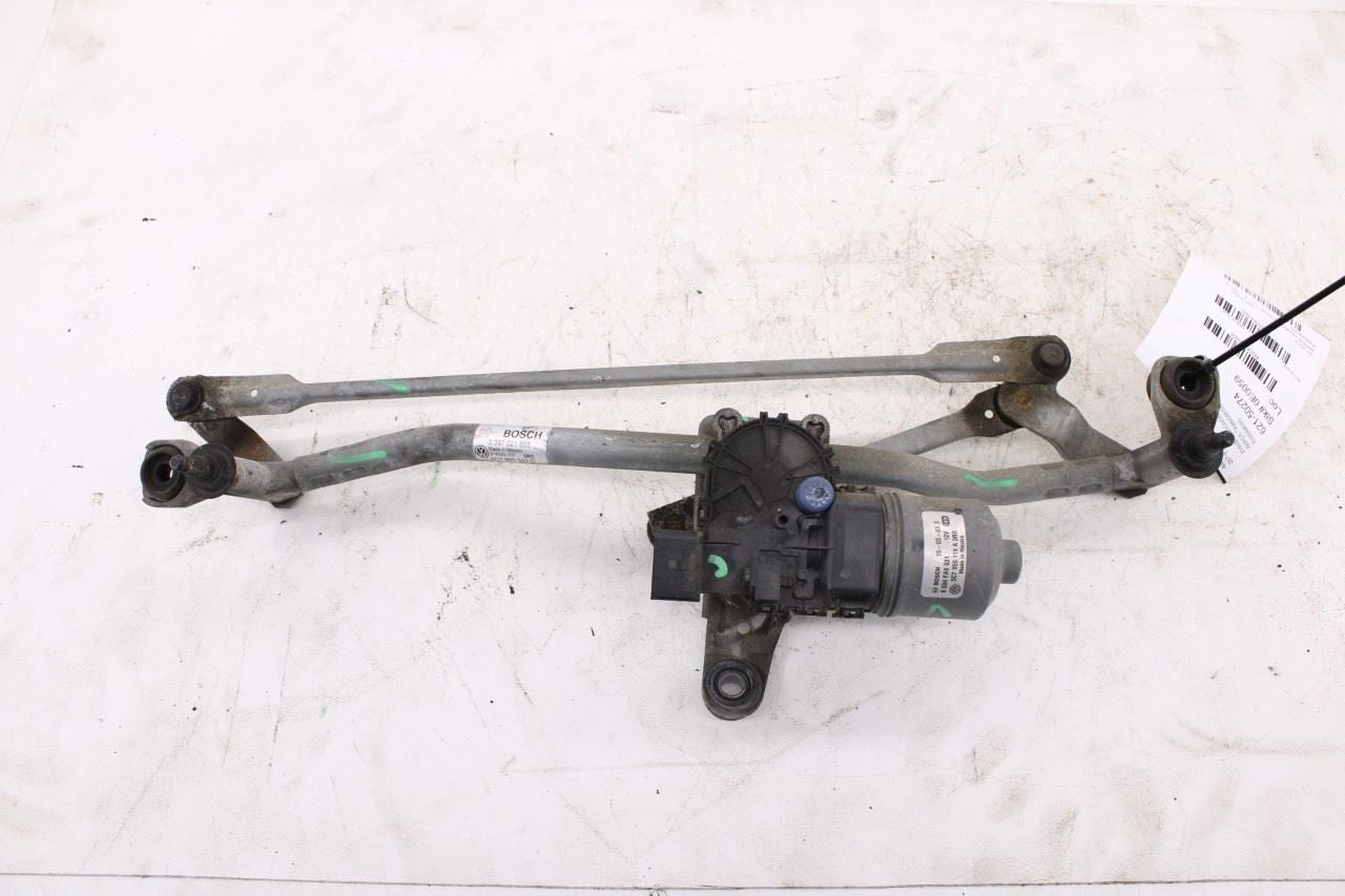 11-18 Volkswagen Jetta Sport FR Windshield Wiper Transmission Linkage w/ Motor0