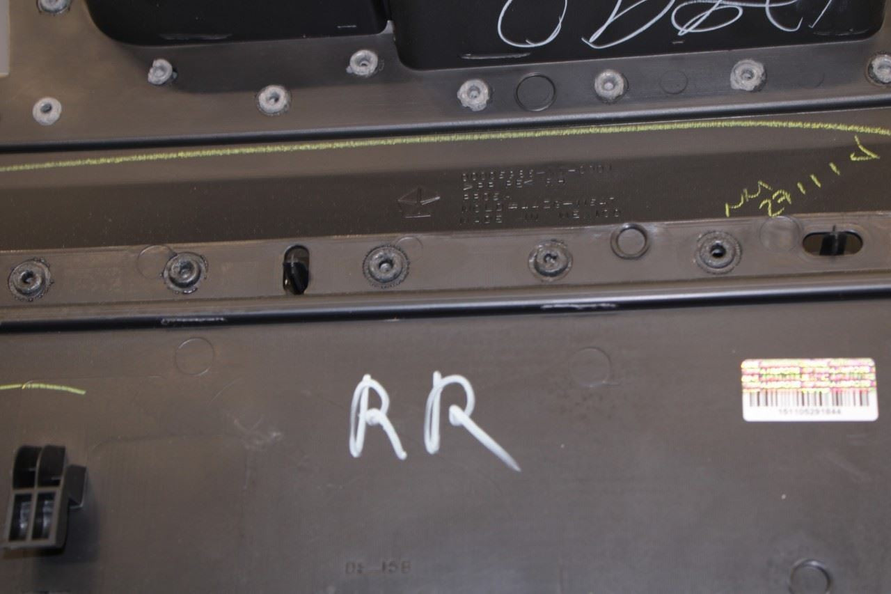 2013-2018 Ram 1500 Crew Cab Big Horn Rear Right Door Trim Panel 1YA461A8AF OEM - Alshned Auto Parts