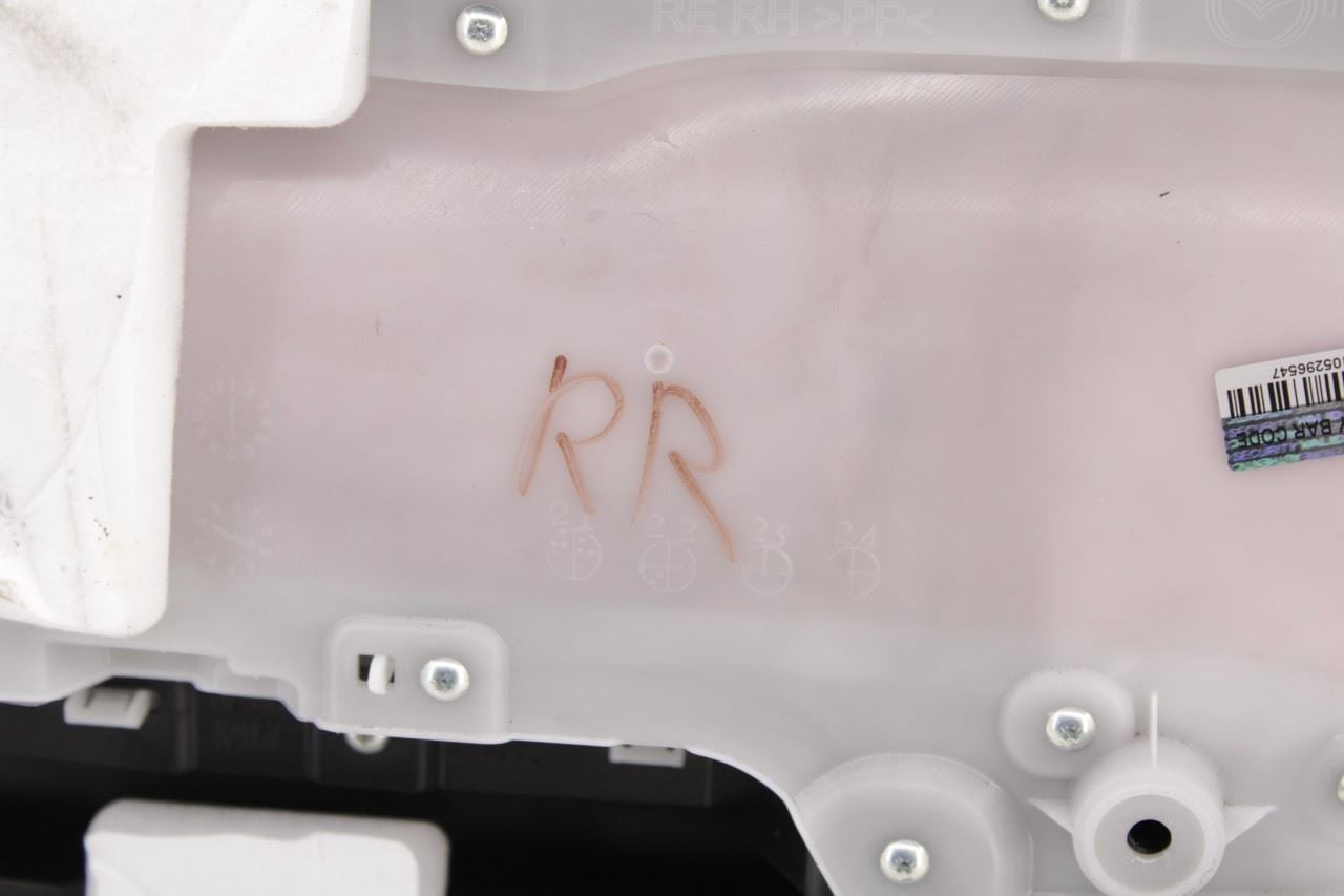 2020-23 Mazda CX9 Grand Touring Rear Right Door Trim Panel TA0D68520A05 OEM - Alshned Auto Parts