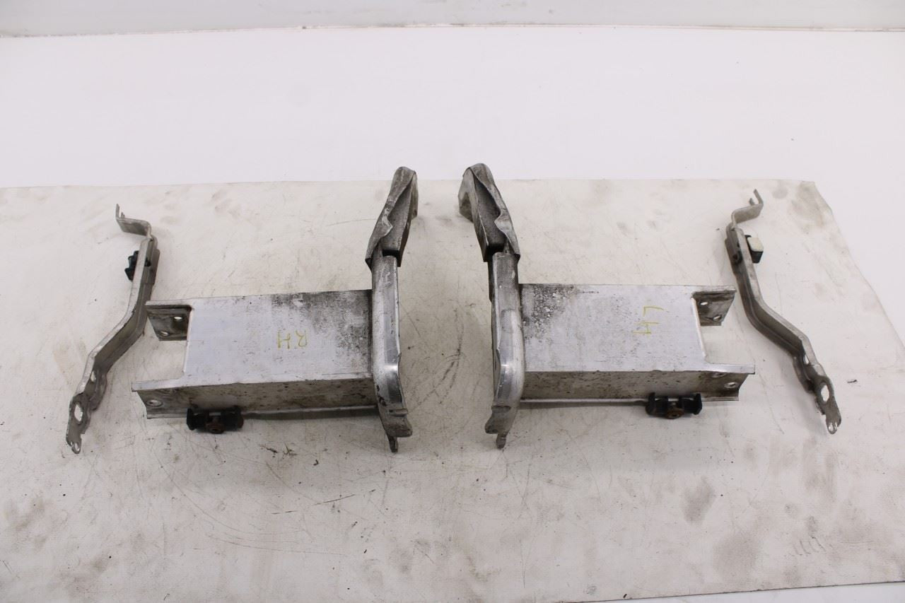 12-18 Audi A7 Premium Front Bumper RH and LH Side Rail Mount Support Bracket Set0