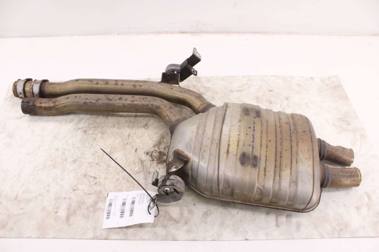 2013-2016 Audi S4 Premium Plus 3.0L AWD Exhaust System Center Muffler Resonator0