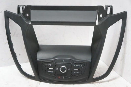 2013-16 Ford Escape Center Dash Radio Control Unit Faceplate CJ54-18835-CGW OEM