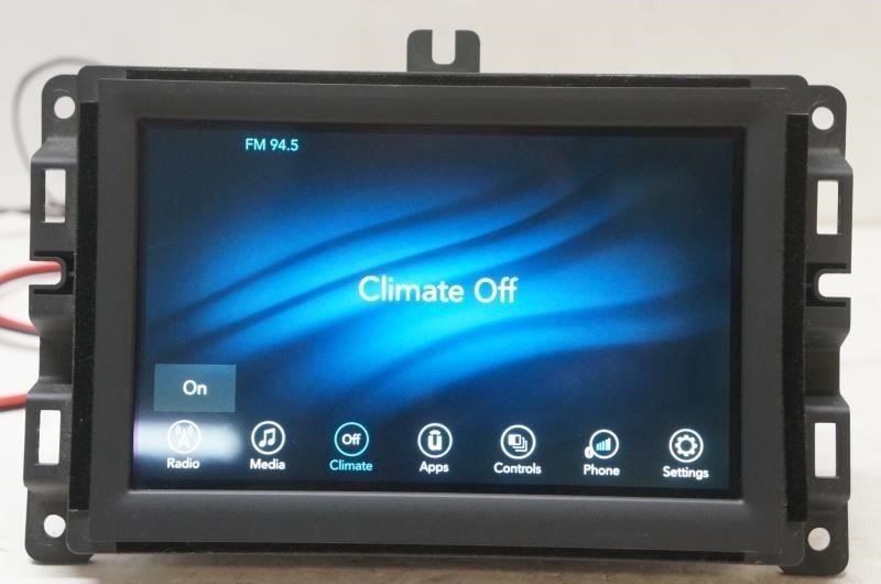 2019 Jeep Cherokee Audio Radio Receiver Uconnect with 7.0'' Display 68297444AA - Alshned Auto Parts