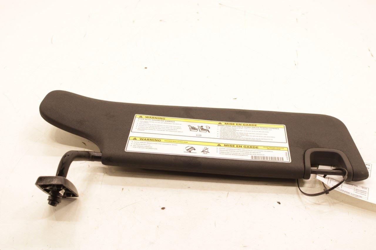 2012-18 Jeep Wrangler Sport 2dr 3.6L Front Driver Left Side Sun Visor w/ Mirror - Alshned Auto Parts