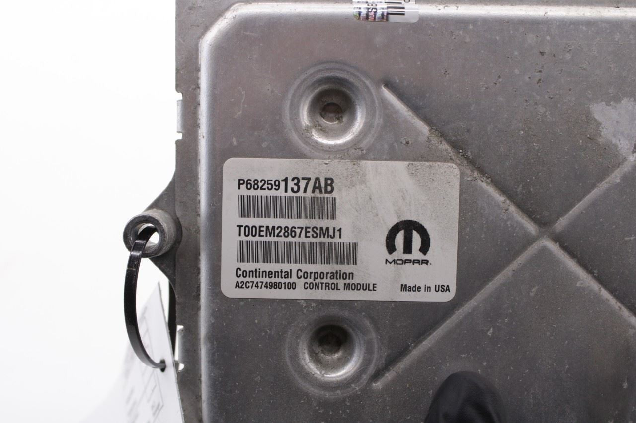 2016-2018 Jeep Cherokee Limited 3.2L Engine Control Module ECU ECM 68259137AB - Alshned Auto Parts