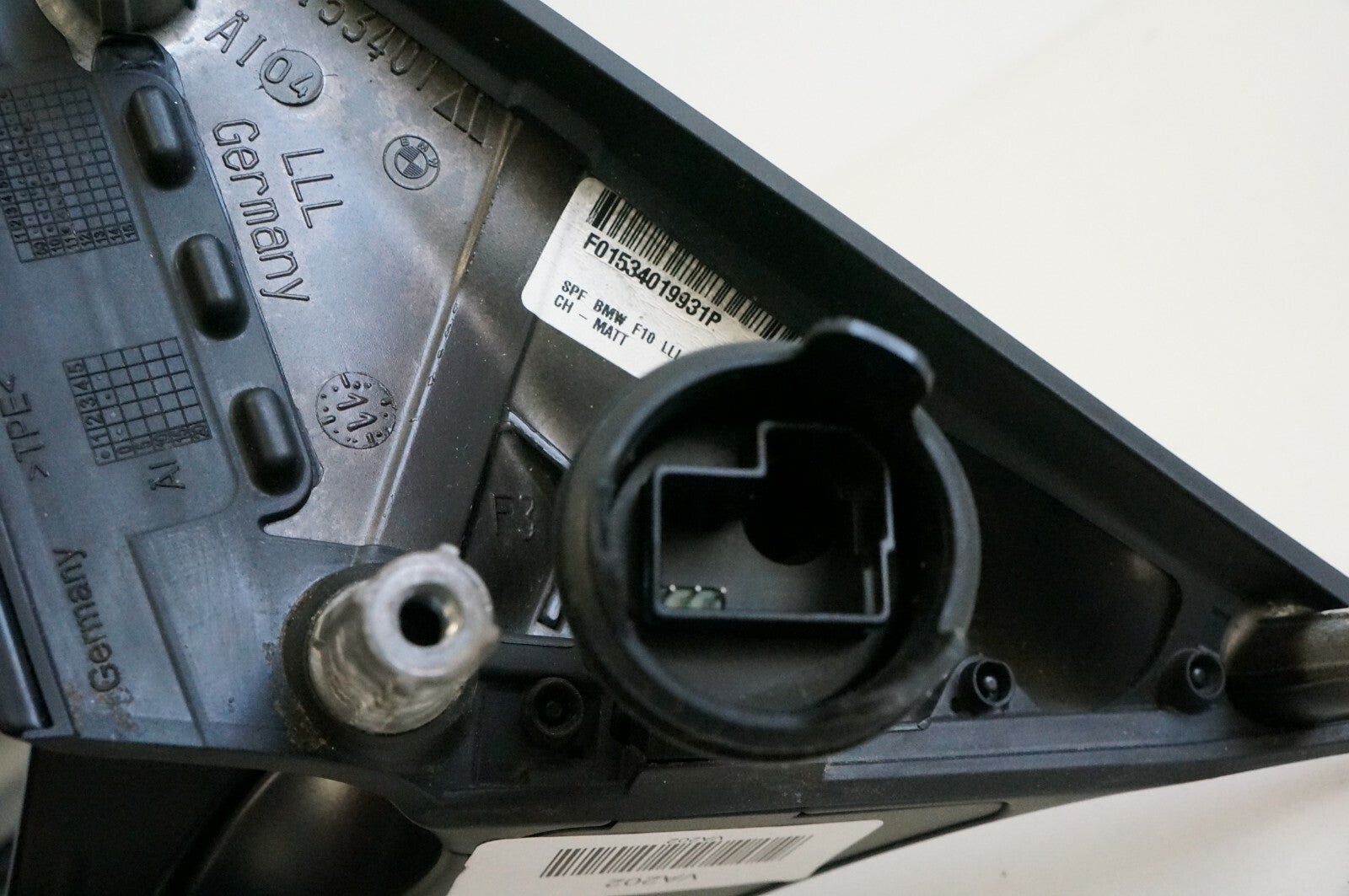 2011-2012 BMW 528i F10 Front Left Driver Side Door View Mirror F01534019931P OEM - Alshned Auto Parts