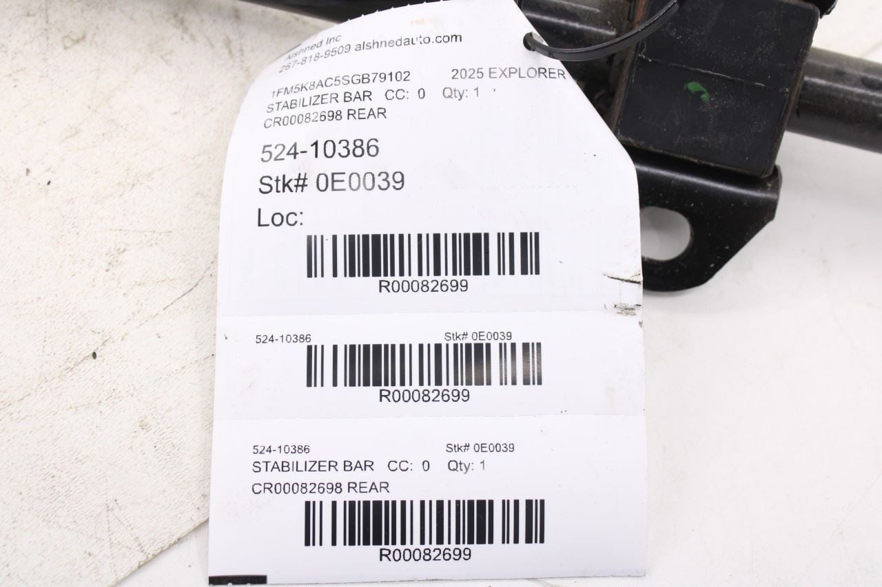 2020-2026 Ford Explorer Interceptor AWD Rear Stabilizer Sway Bar LB5Z-5A772-C9