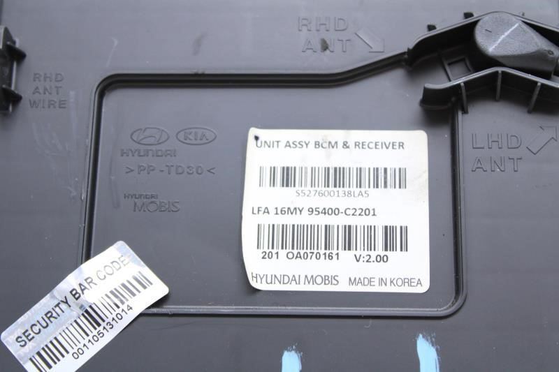 2015-2017 Hyundai Sonata Body Computer Control Module BCM BCU 95400-C2201 OEM - Alshned Auto Parts