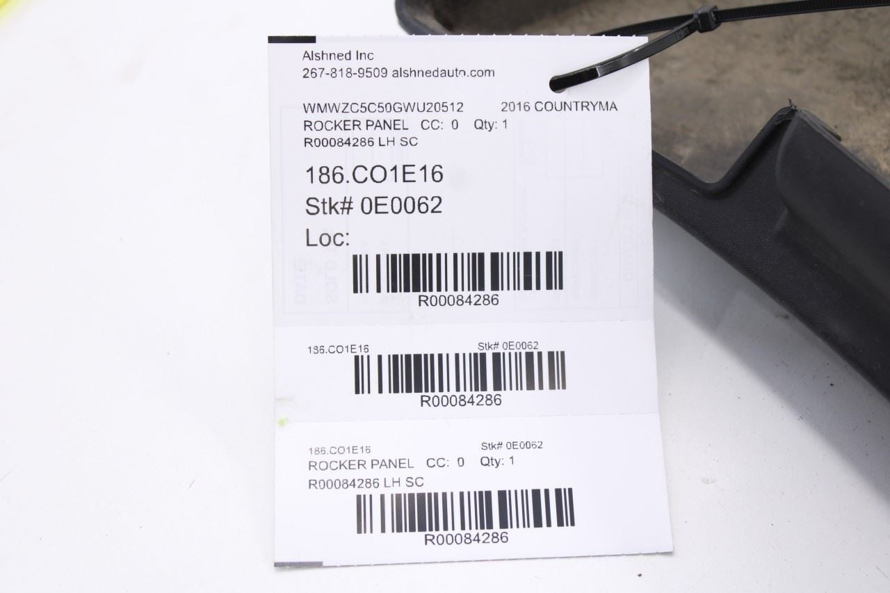 2010-2016 Mini Countryman Cooper S Left Rocker Skirt Panel Molding 9812757 OEM11