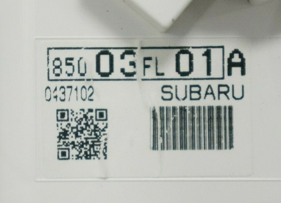 2017-2019 Subaru Impreza Speedometer Speedo Cluster 12K OEM 85003FL01A - Alshned Auto Parts
