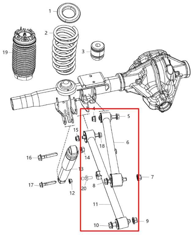 1320 Ram 1500 Big Horn 4WD Rear RH and LH Side Upper and Lower Control Arm Set - Alshned Auto Parts