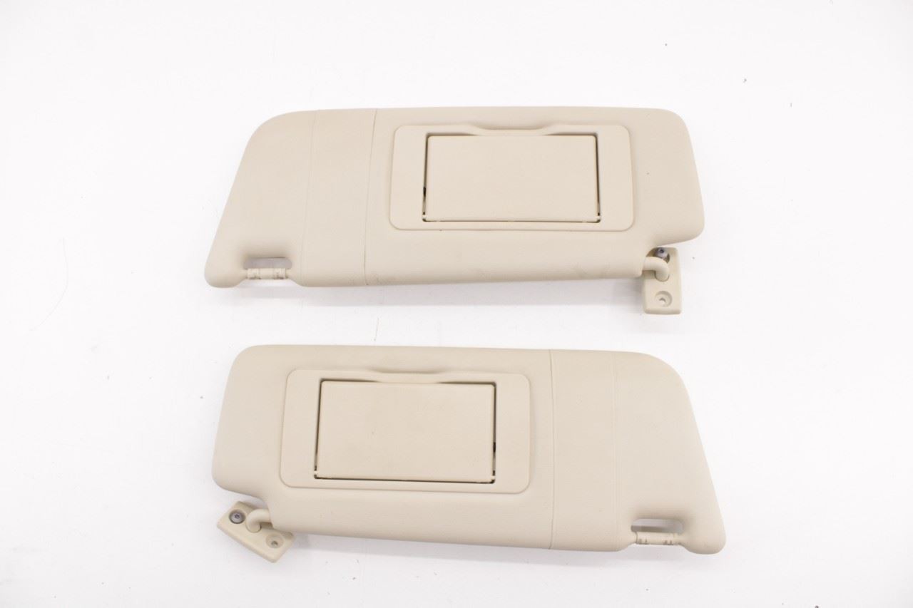 06-09 Mercedes-Benz CLK 350 Front RH LH Side Sun Visor Set w/ Illuminated Mirror - Alshned Auto Parts