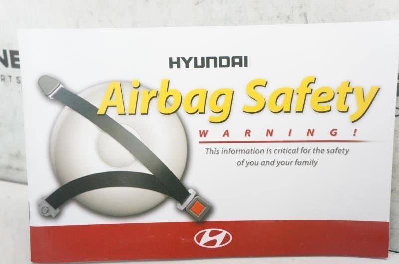 2014 Hyundai Azera Owners Manual set with Case E3V0-EU3DB OEM - Alshned Auto Parts