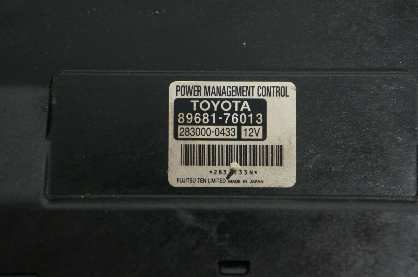 2012 Lexus CT200h Power Management Control Unit Module 89681-76013 OEM - Alshned Auto Parts