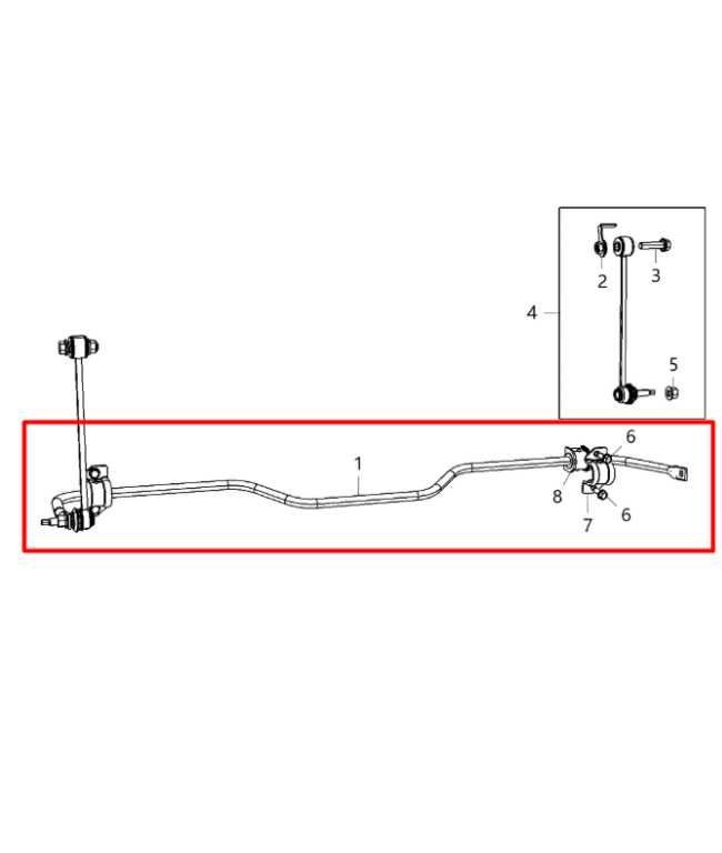 2014-2025 Ram 2500 Rear Stabilizer Sway Anti-Roll Bar 68453385AB OEM - Alshned Auto Parts