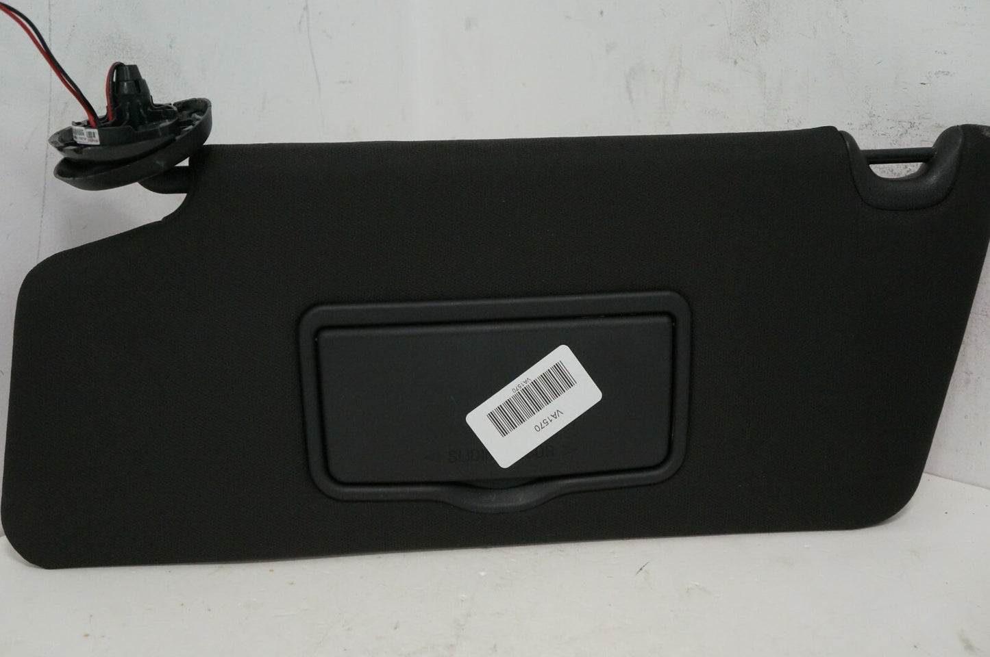 2011-2015 Ford Explorer Driver Left Sunvisor Sun Visor Black VA1570 OEM - Alshned Auto Parts