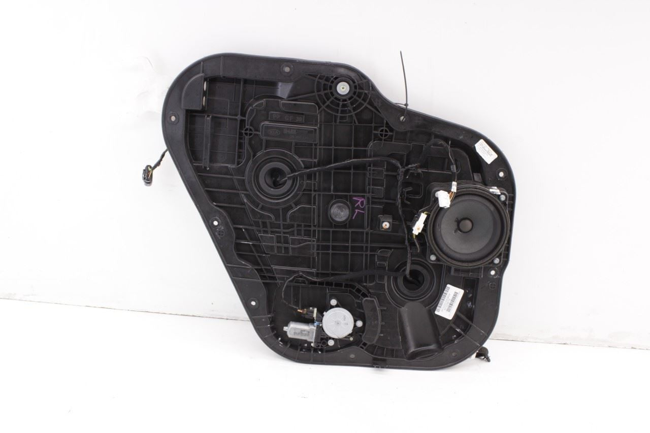 15-20 Kia Sorento EX Rear Left Side Door Window Regulator w/ Carrier and Motor - Alshned Auto Parts