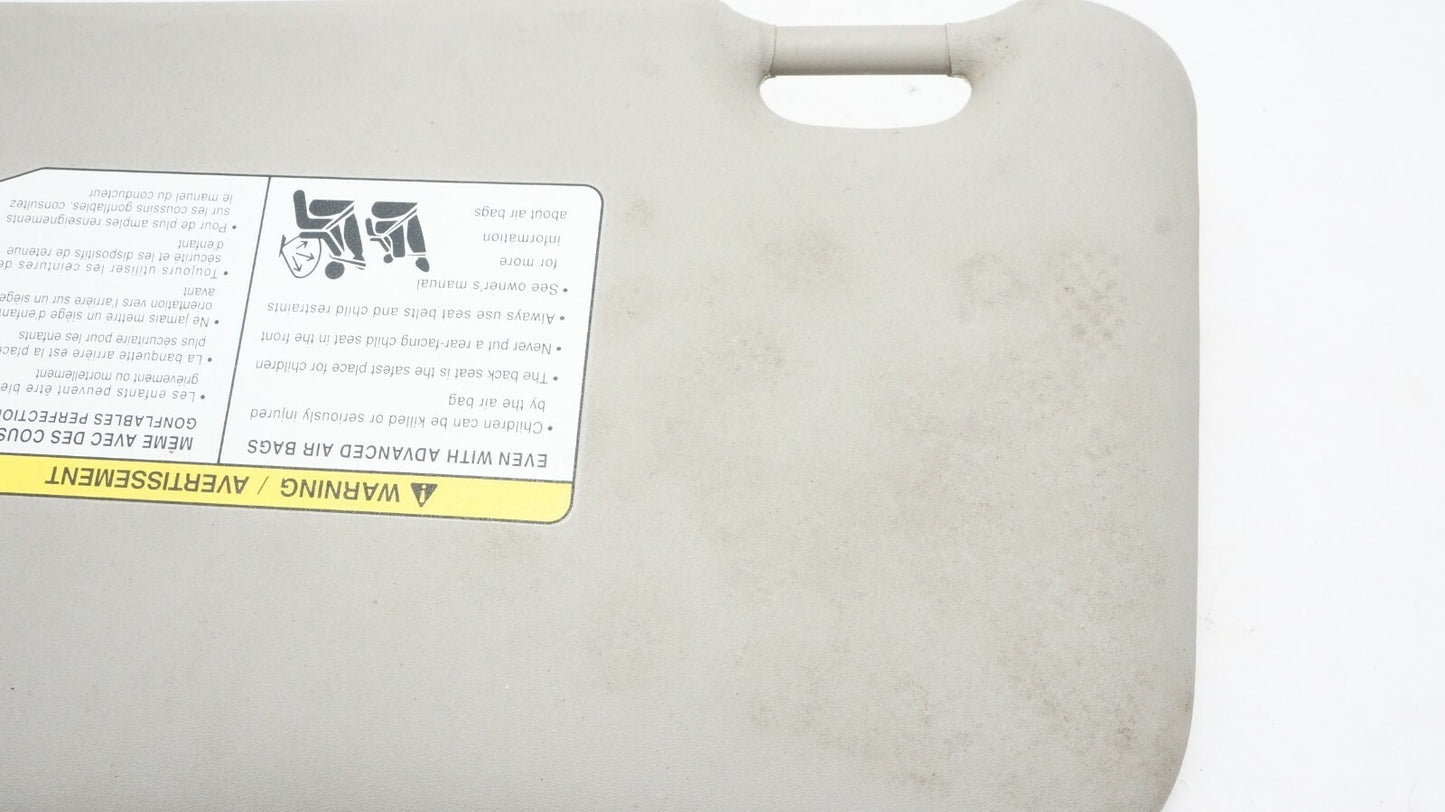 2017-2018 Nissan Rogue Sport Passenger Side Sun Visor OEM 96400-6MD1A *ReaD* - Alshned Auto Parts