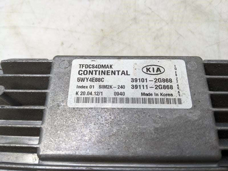 2011-2013 Kia Optima 2.4L Engine Computer Control Module ECU ECM 39111-2G868 OEM4