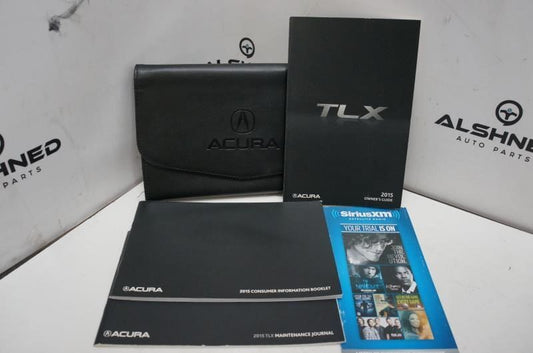 2015 Acura TLX Owner's Guide Customer Maintenance inf. with Case - Alshned Auto Parts