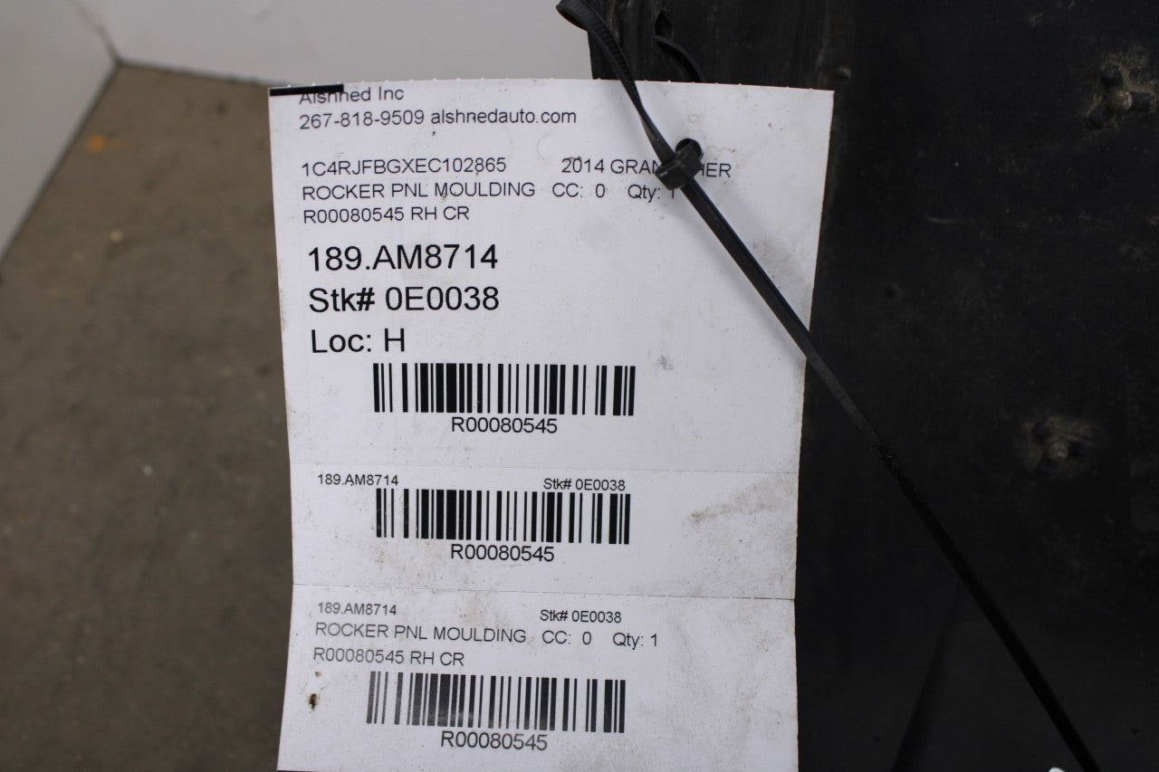 11-14 Jeep Grand Cherokee Limited Right Side Rocker Skirt Panel 5NM60RXFAA *ReaD17